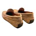 MOCASIN DE PIEL DE HOMBRE ESTILO DRIVER ANTIFAZ BEIGE