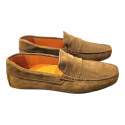 MOCASIN DE PIEL DE HOMBRE ESTILO DRIVER ANTIFAZ KAKI