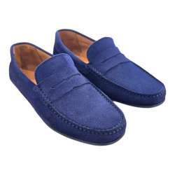 MOCASIN DE PIEL DE HOMBRE ESTILO DRIVER ANTIFAZ JEANS