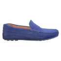 MOCASIN DE PIEL DE HOMBRE ESTILO DRIVER ANTIFAZ JEANS